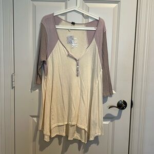 We the free tunic top NWT